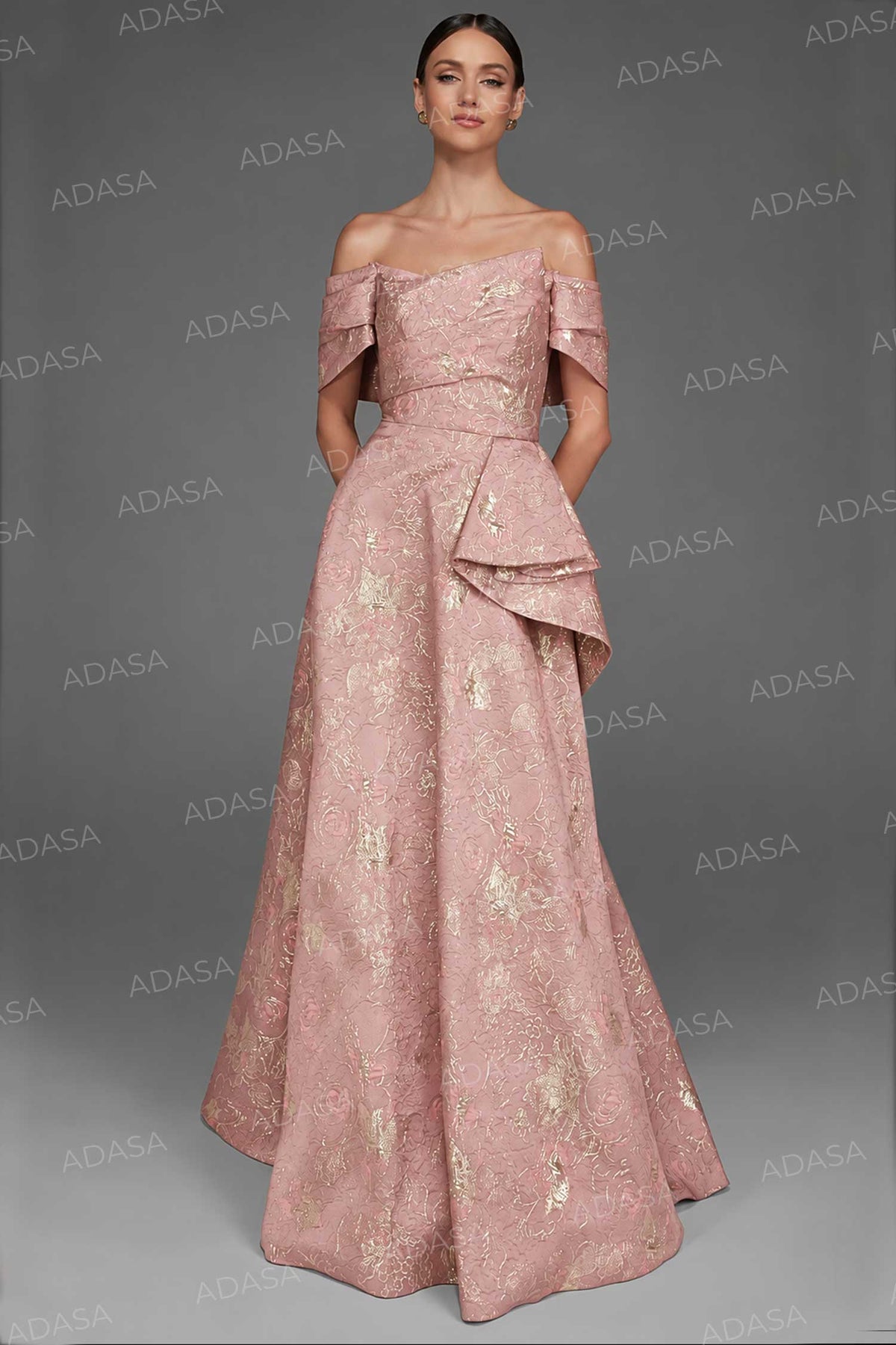 Alyce Paris 27893 - Strapless Textured Evening Gown