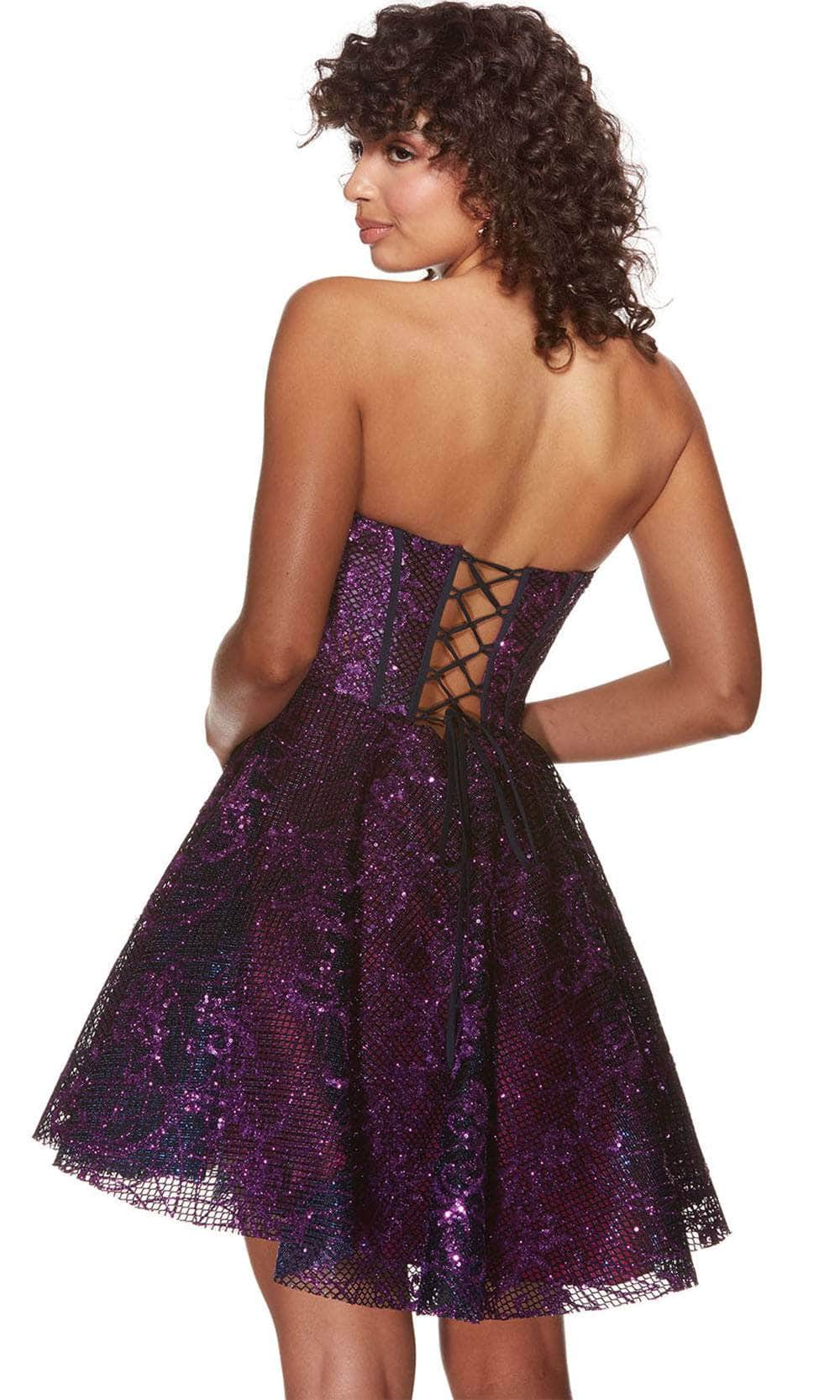 Alyce Paris 3770 - Strapless Sweetheart Cocktail Dress Homecoming Dresses