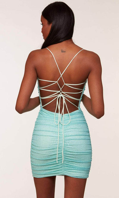 Alyce Paris 4733 - Embellished Cocktail Dress Homecoming Dresses