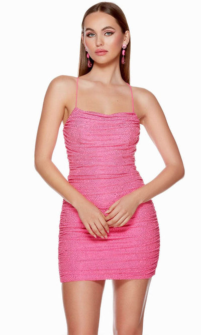 Alyce Paris 4733 - Embellished Cocktail Dress Homecoming Dresses
