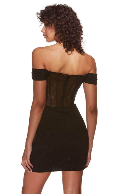 Alyce Paris 4819 - Corset Sheath Cocktail Dress Cocktail Dresses