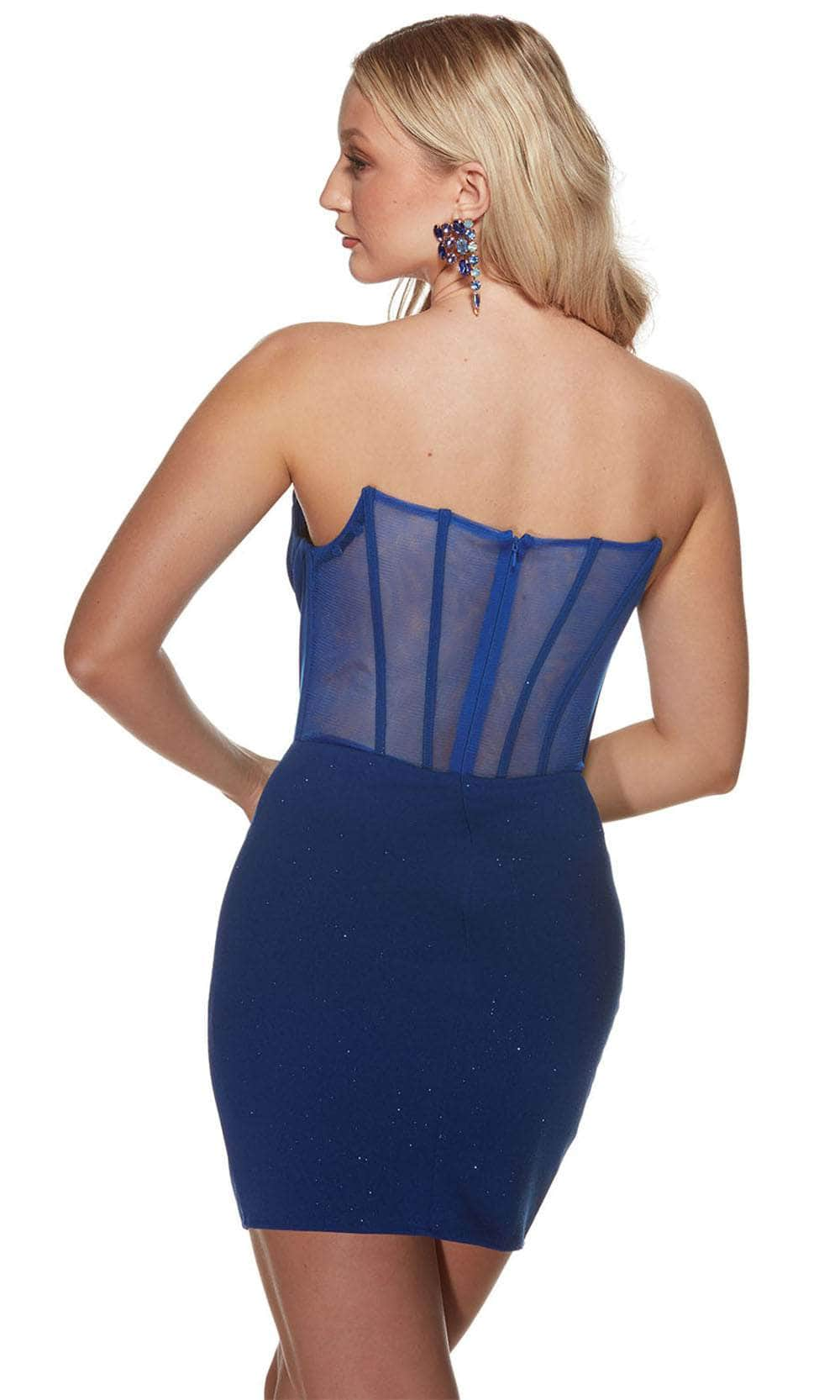 Alyce Paris 4819 - Corset Sheath Cocktail Dress Cocktail Dresses