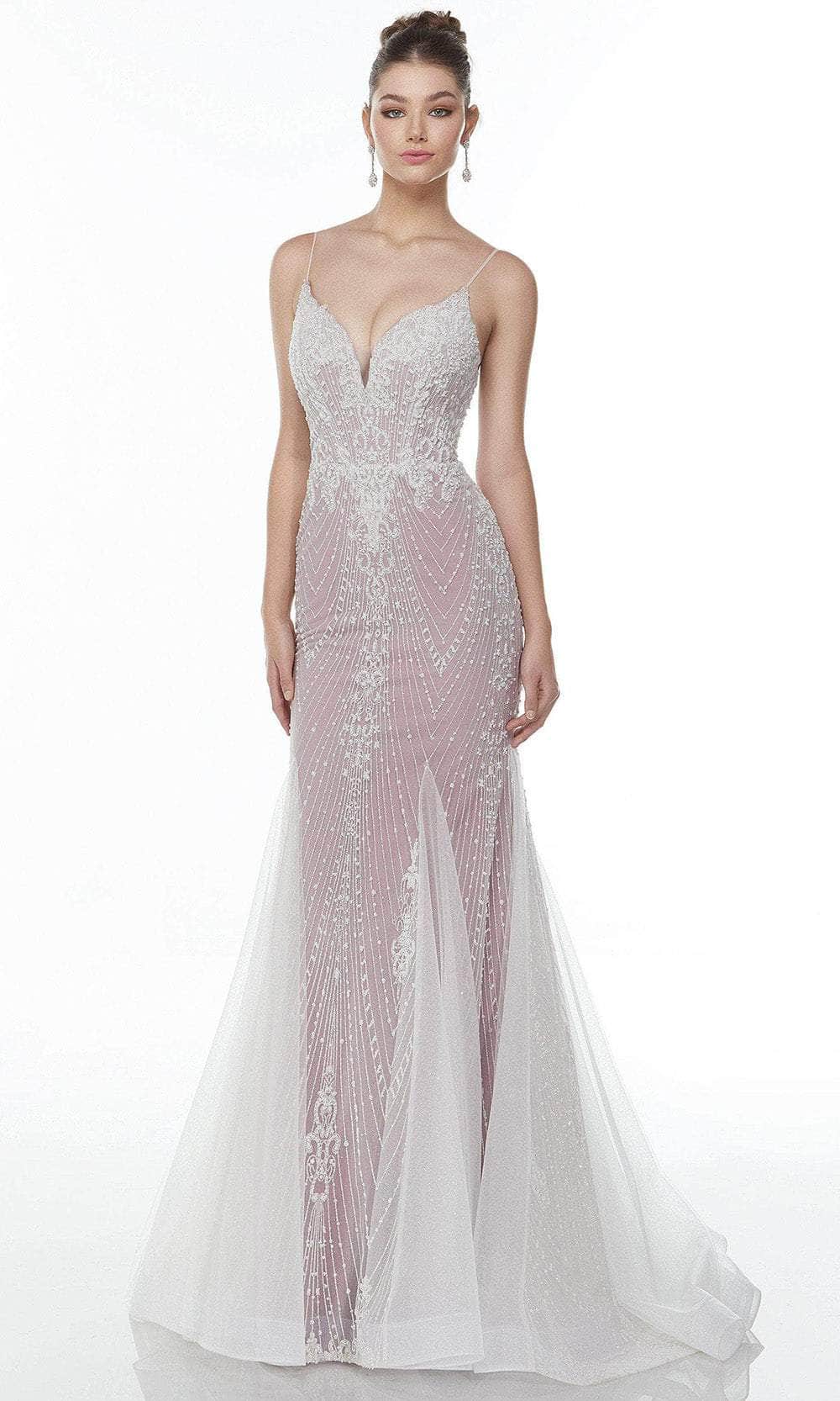 Alyce Paris 61088 - Sleeveless Mermaid Long Dress Special Occasion Dress