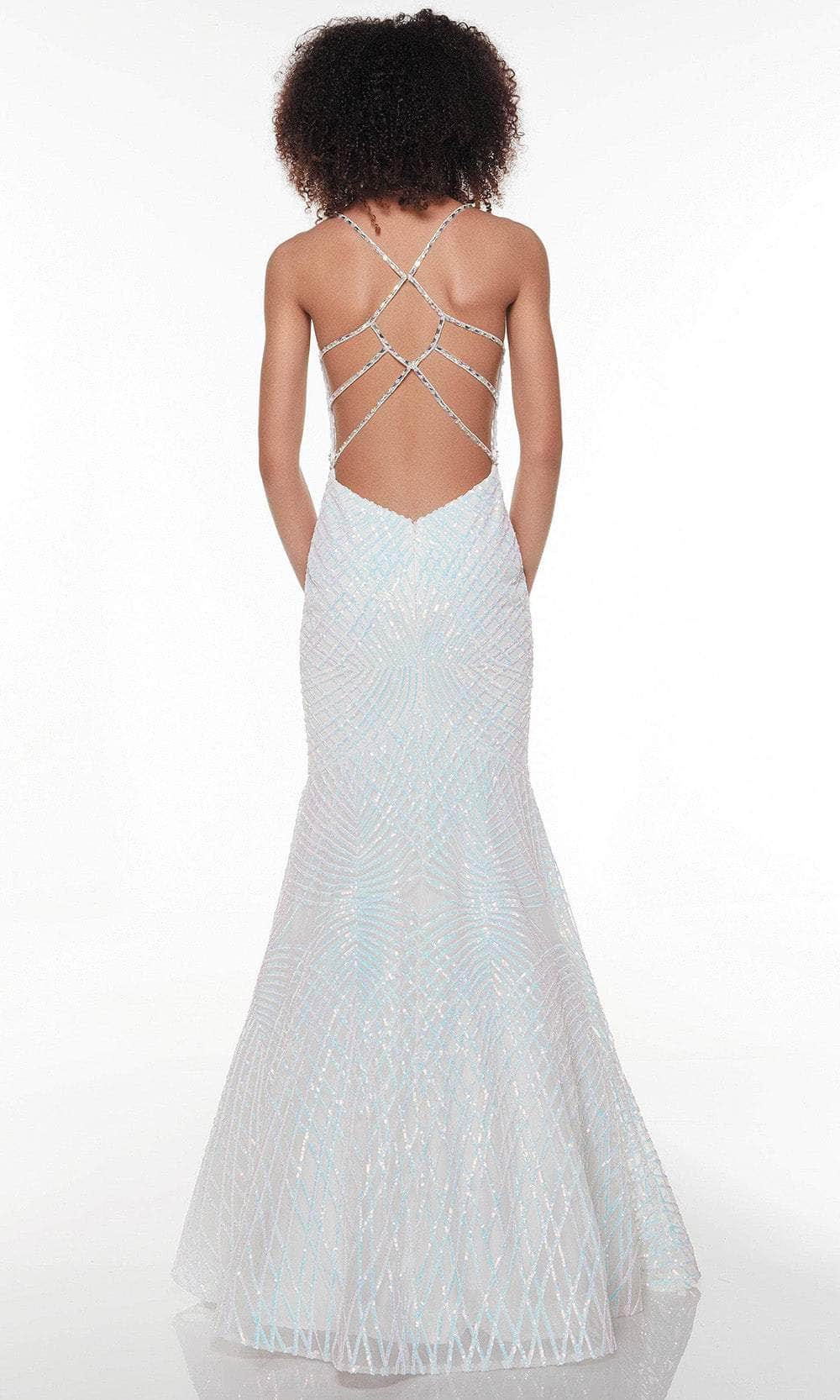 Alyce Paris 61289 - Sleeveless Plunging V-neck Prom Dress Special Occasion Dress