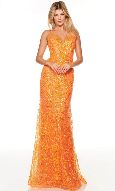 Alyce Paris 61330 - Strappy Back Sequin Prom Gown Special Occasion Dress