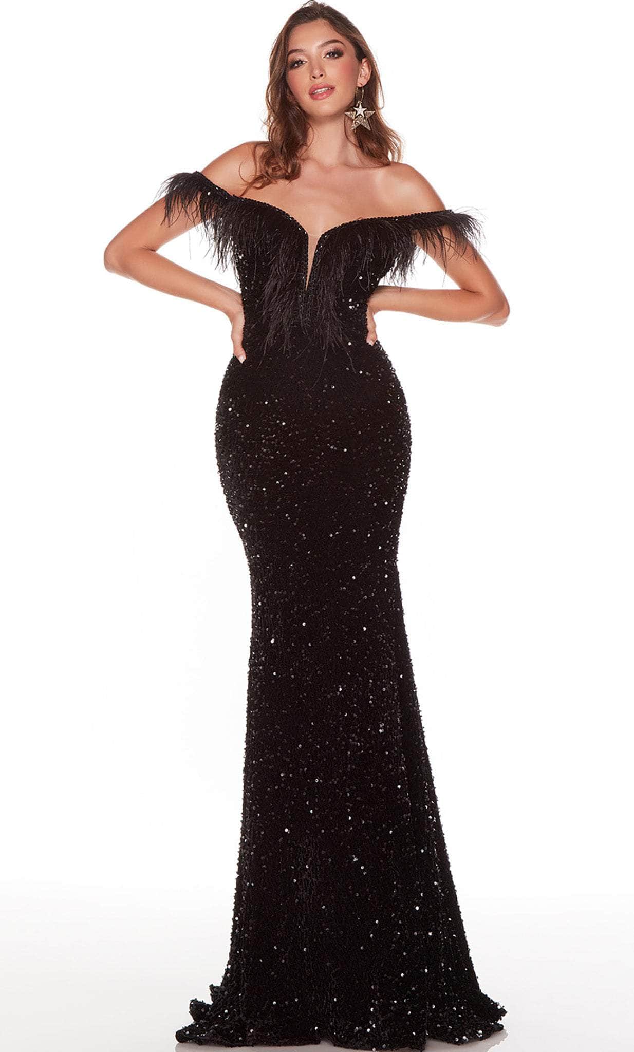 Alyce Paris 61373 - Feathered Sweetheart Sequin Prom Gown Special Occasion Dress