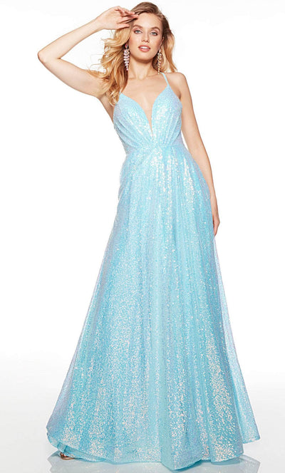 Alyce Paris 61398 - Plunging Neckline Strappy Back Prom Dress Special Occasion Dress