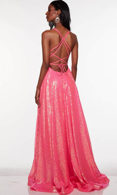 Alyce Paris 61398 - Plunging Neckline Strappy Back Prom Dress Special Occasion Dress