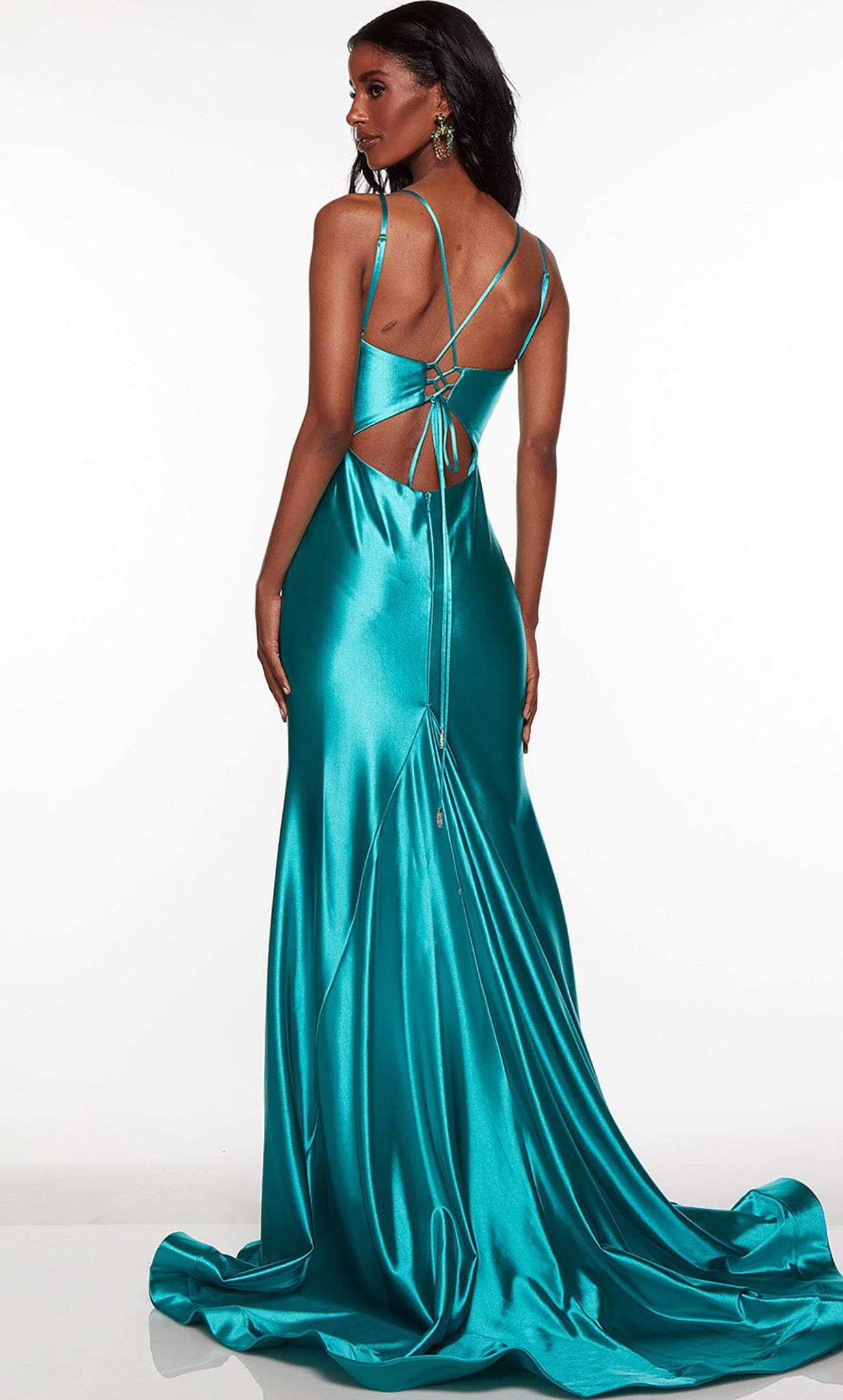 Alyce Paris 61436 - Lace-Up Back Mermaid Prom Gown Special Occasion Dresses