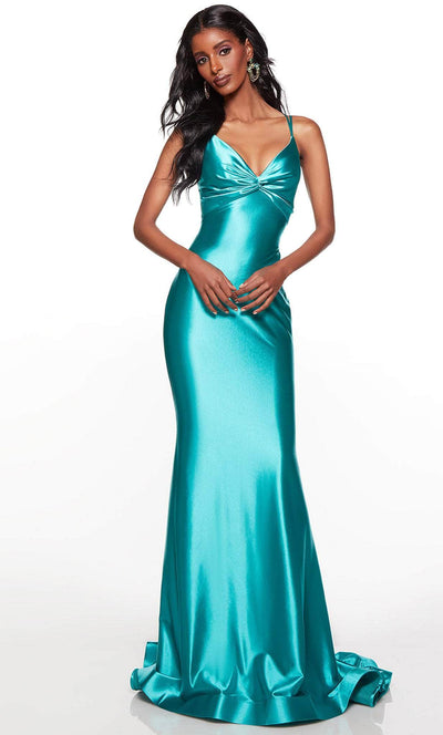 Alyce Paris 61436 - Lace-Up Back Mermaid Prom Gown Special Occasion Dresses
