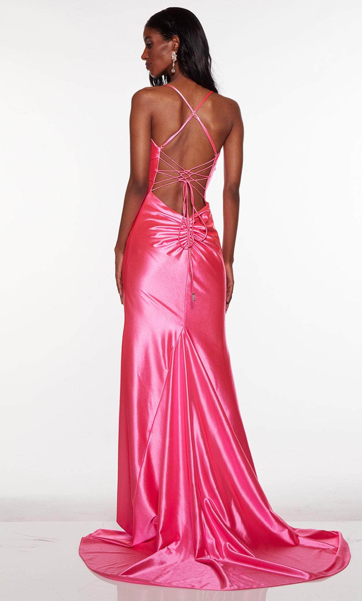 Alyce Paris 61438 - Lace Up Style Prom Dress Special Occasion Dress