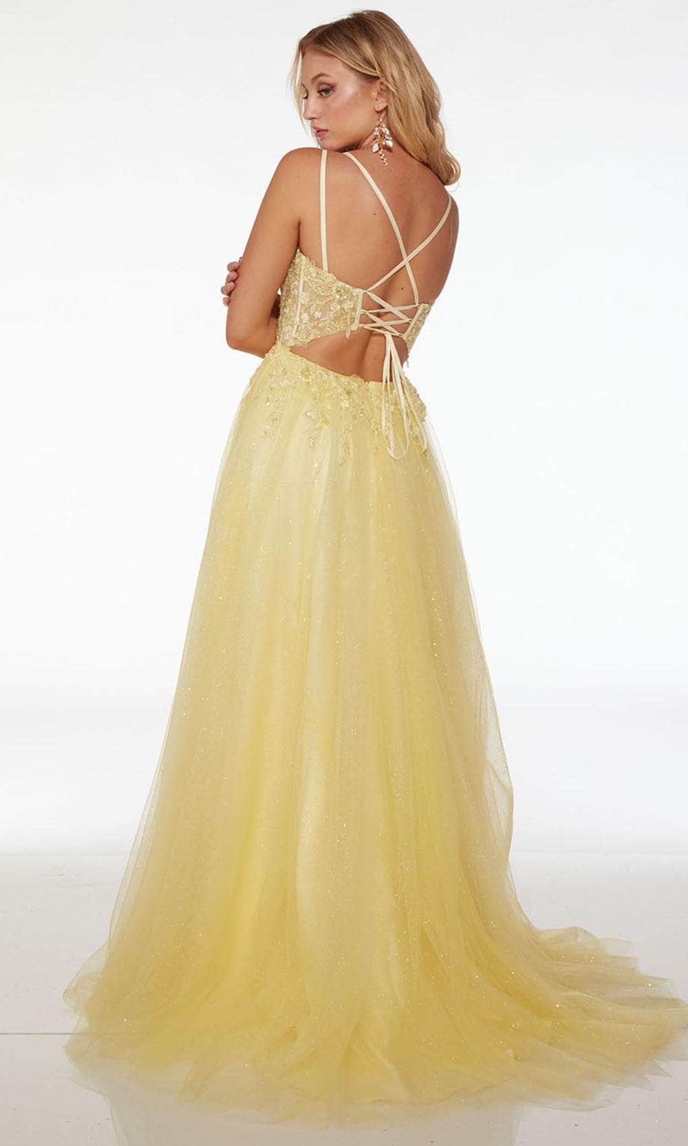 Alyce Paris 61513 - Embroidered Sleeveless A-line Prom Dress Prom Dresses