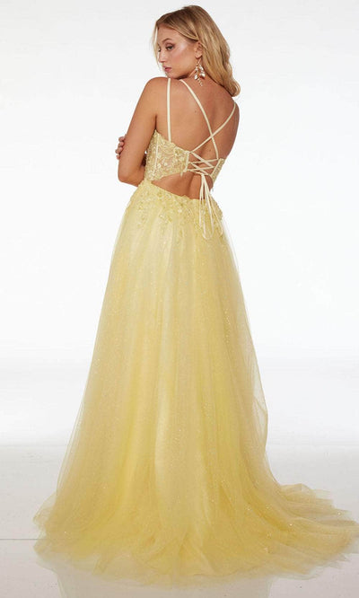 Alyce Paris 61513 - Embroidered Sleeveless A-line Prom Dress Prom Dresses