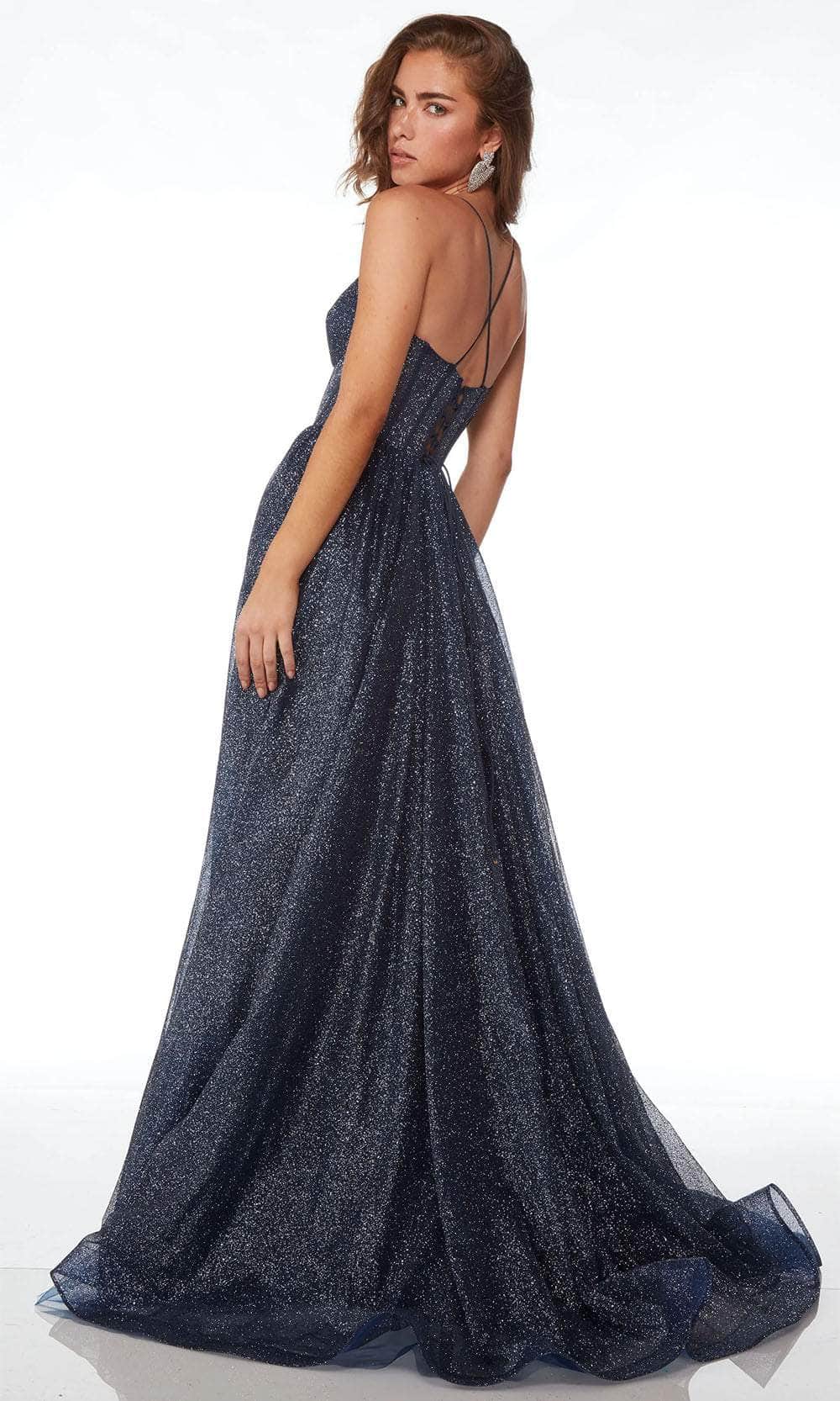 Alyce Paris 61600 - Glitter Scoop Evening Dress Prom Dresses
