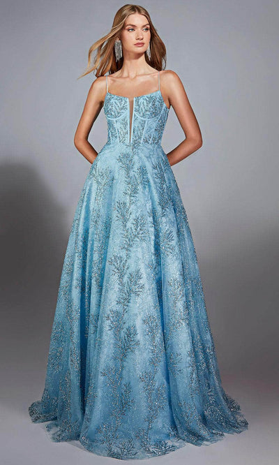 Alyce Paris 61751 - Plunging V-Neckline Glitter Gown Prom Dresses