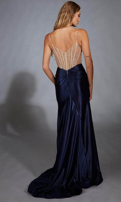 Alyce Paris 61767 - Beaded Corset Sweetheart Satin Gown Prom Dresses