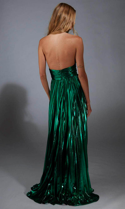 Alyce Paris 61792 - Flowing A-Line Metallic Evening Gown Prom Dresses