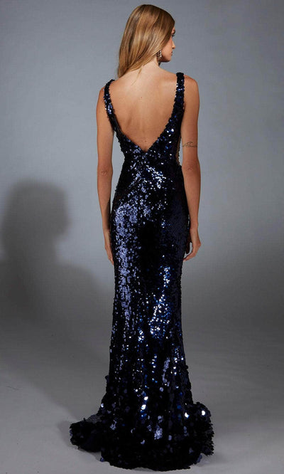 Alyce Paris 61795 - Deep V-Neck Allover Sequin Gown Prom Dresses