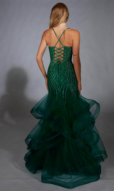 Alyce Paris 61818 - Beaded V-Neck Mermaid Gown Prom Dresses