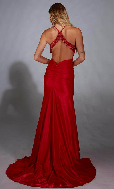 Alyce Paris 61820 - Beaded Halter Sheath Dress Prom Dresses