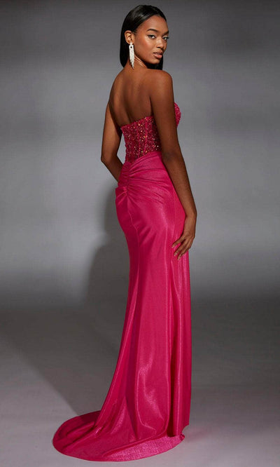 Alyce Paris 61844 - Scoop Neck Beaded Strapless Gown Prom Dresses