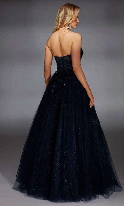 Alyce Paris 61846 - Plunge Neckline Glittering Ballgown Ball Gowns