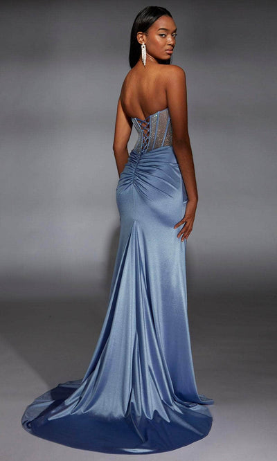 Alyce Paris 61863 - Beaded Bodice Scoop Neckline Gown Prom Dresses