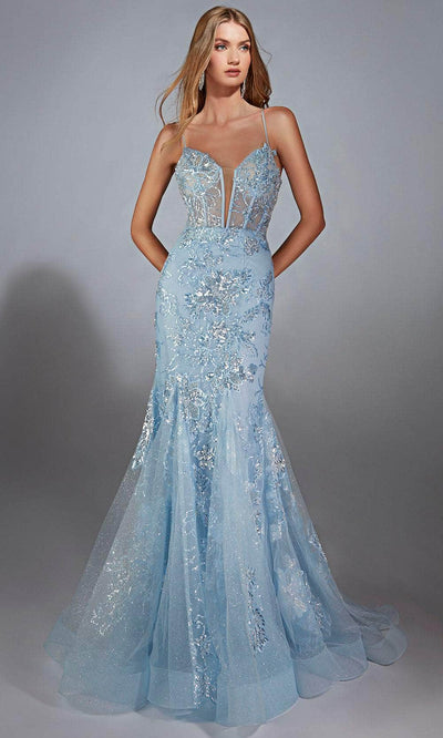 Alyce Paris 61867 - Beaded Embroidered Mermaid Gown Prom Dresses