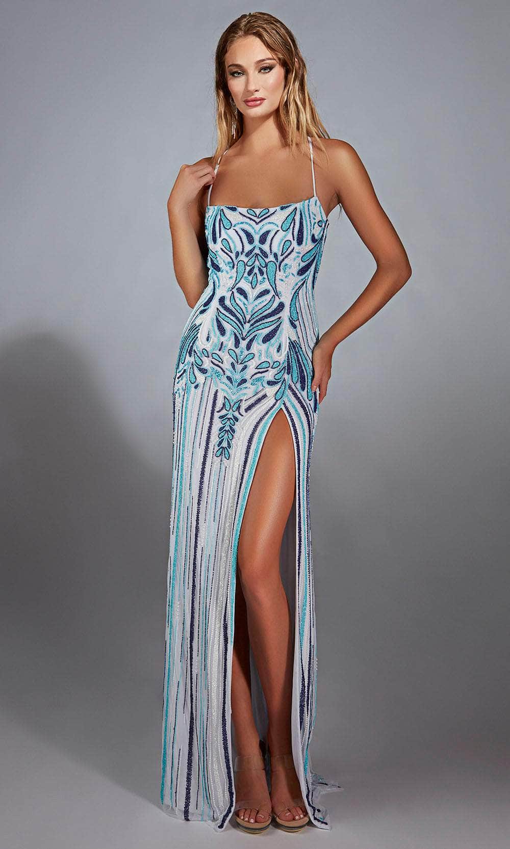 Alyce Paris 61868 - Intricately Beaded Sheath Dress Prom Dresses