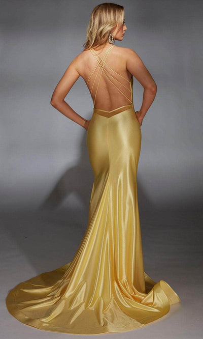 Alyce Paris 61966 - Strappy Back Trumpet Dress Prom Dresses