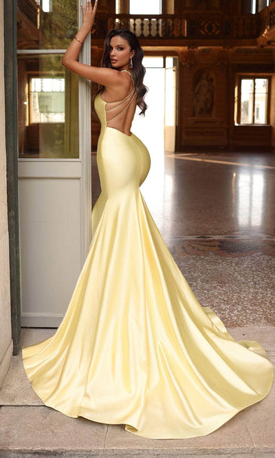 Alyce Paris 61966 - Strappy Back Trumpet Dress Prom Dresses