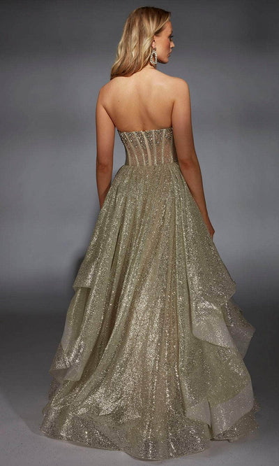 Alyce Paris 61971 - Scoop Neck Glitter Tulle Ballgown Ball Gowns