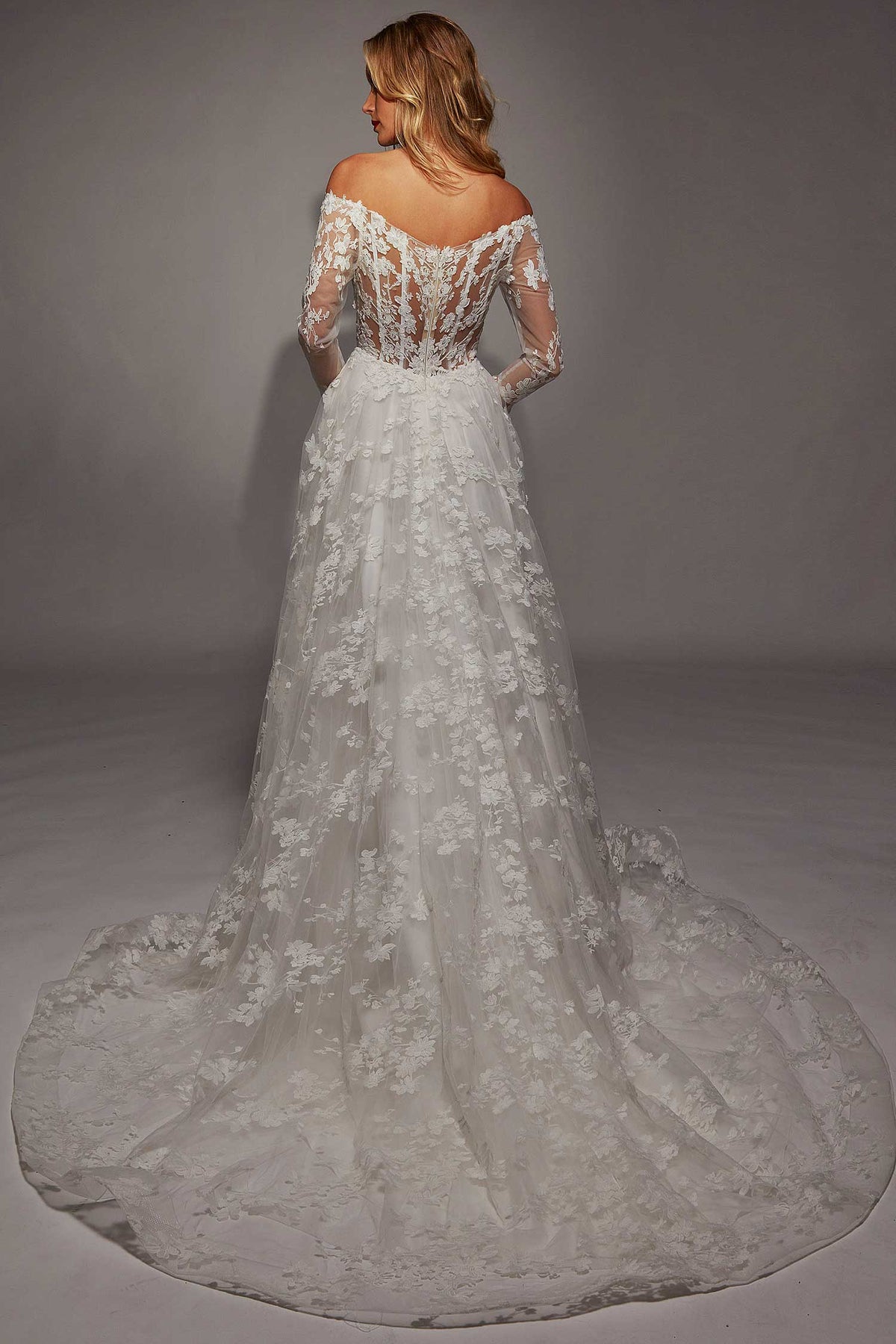 Alyce Paris 7150 - Romantic Off Shoulder Tiered Dress