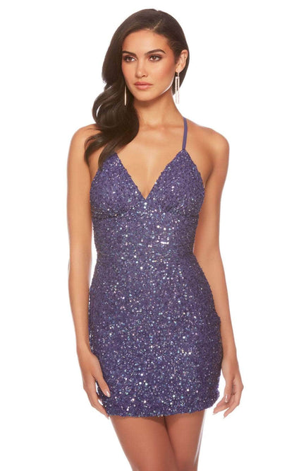 Alyce Paris 84000 - Sequin Sheath Cocktail Dress Special Occasion Dress