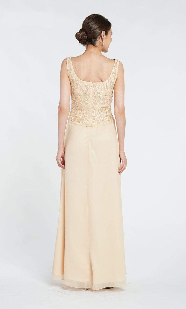 Alyce Paris - Beaded Chiffon Sheath Dress 29953 CCSALE