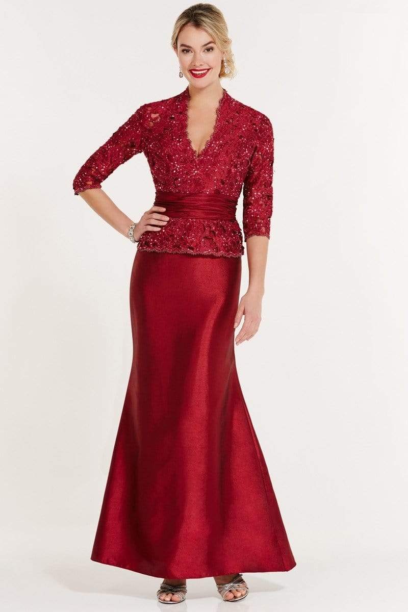 Alyce Paris - Mother Of The Bride Dress 29143 CCSALE 4 / Wine