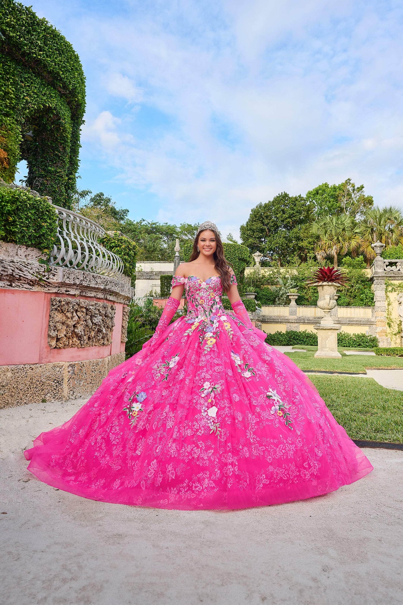 Amarra 54200 - Embroidered Ballgown Quinceanera Dresses 