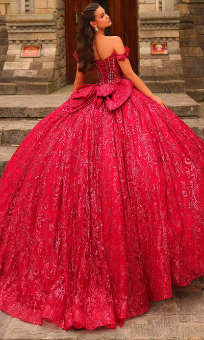 Amarra 54237 - Glitter Embellished Ballgown Quinceanera Dresses