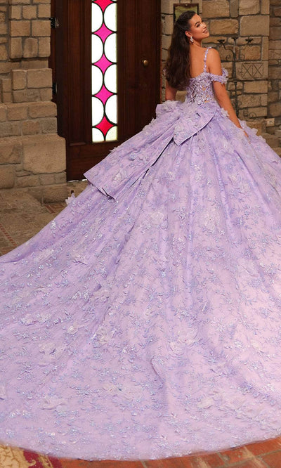 Amarra 54243 - Floral Applique Ballgown Quinceanera Dresses