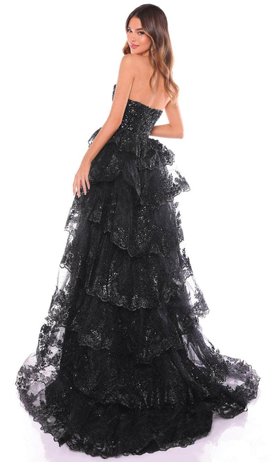 Amarra 88499 - Embellished Strapless Prom Gown Special Occasion Dresses 