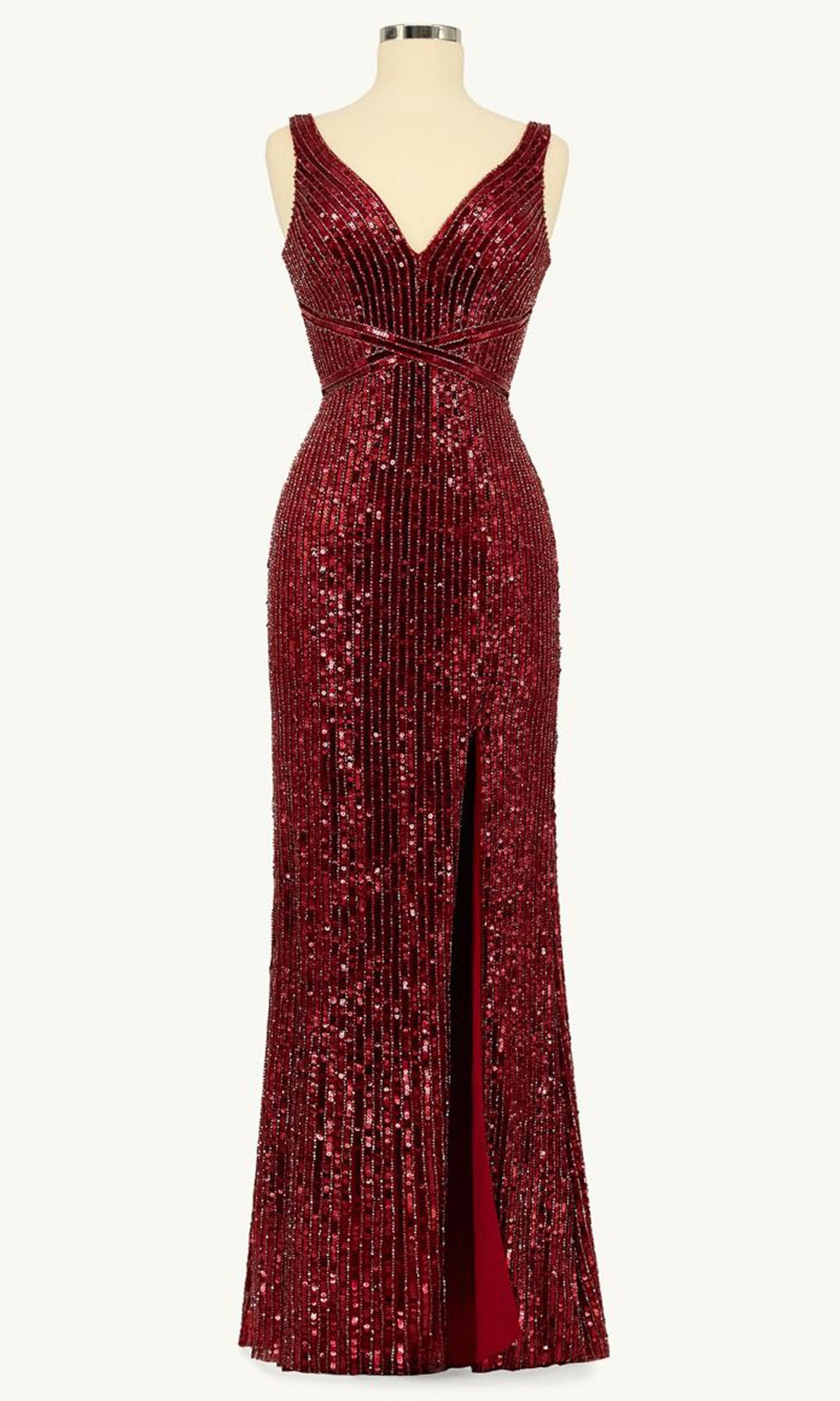 Amoris by Ladivine J2392 Sequin Cutout Back Dress