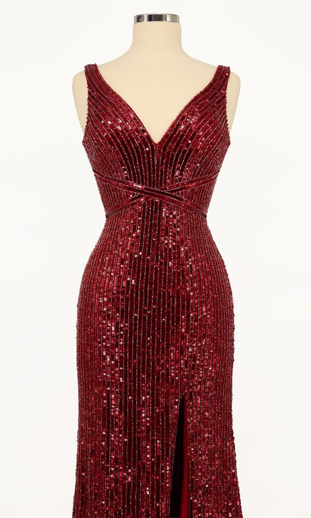 Amoris by Ladivine J2392 Sequin Cutout Back Dress