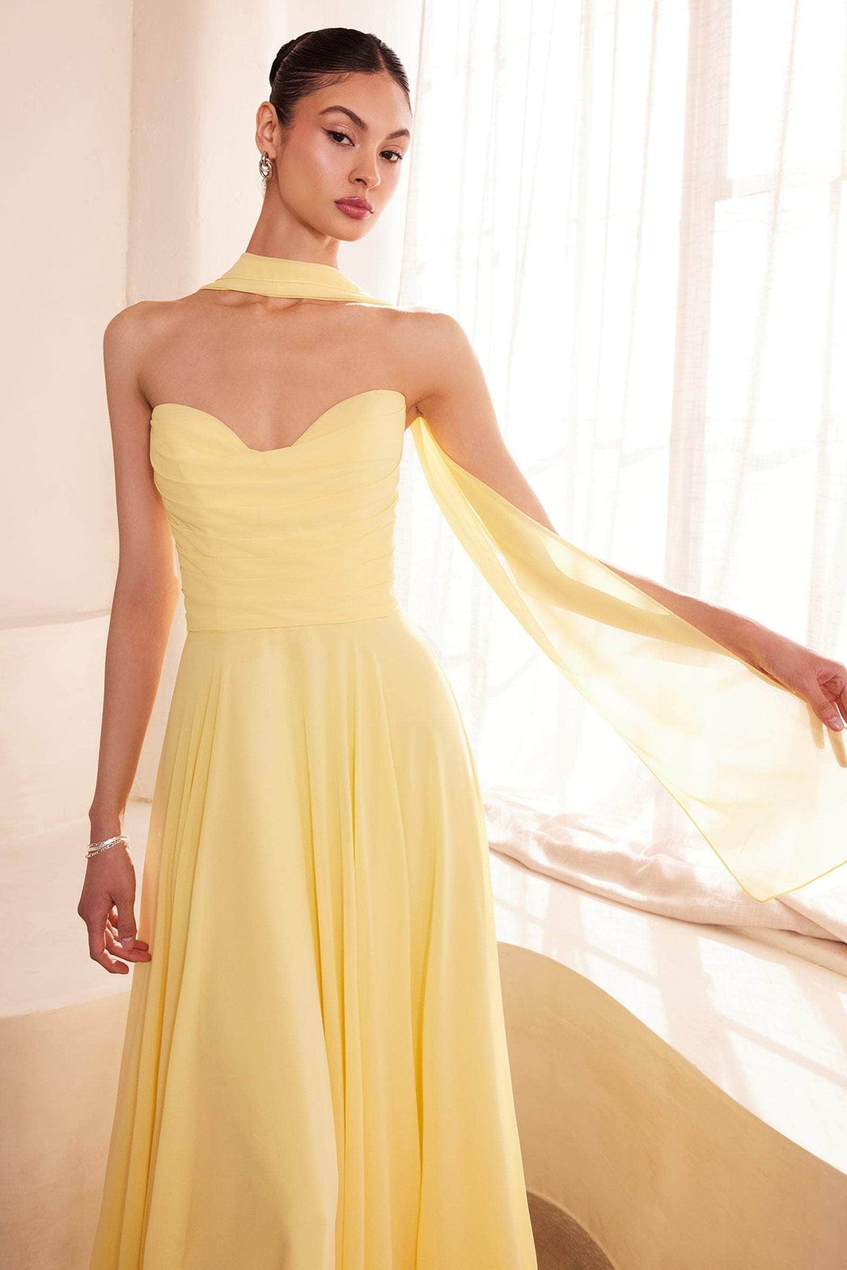 Amoris by Ladivine T703 - Sweetheart A-Line Evening Gown Prom Dresses