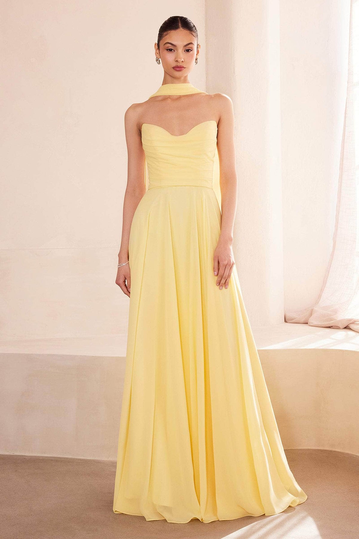 Amoris by Ladivine T703 - Sweetheart A-Line Evening Gown Prom Dresses
