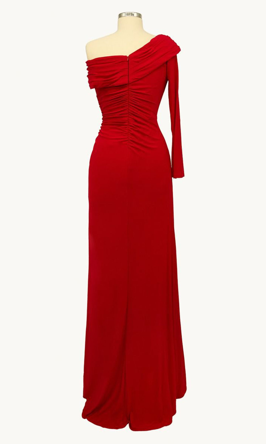 Amoris by Ladivine T808 Long Sleeve Ruched Dress