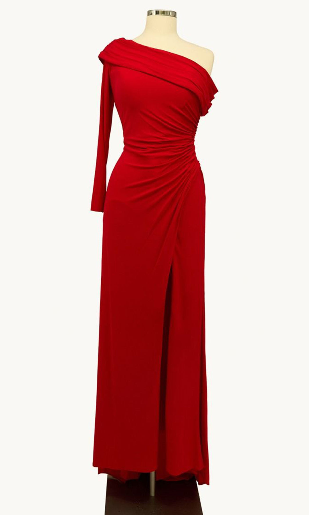 Amoris by Ladivine T808 Long Sleeve Ruched Dress