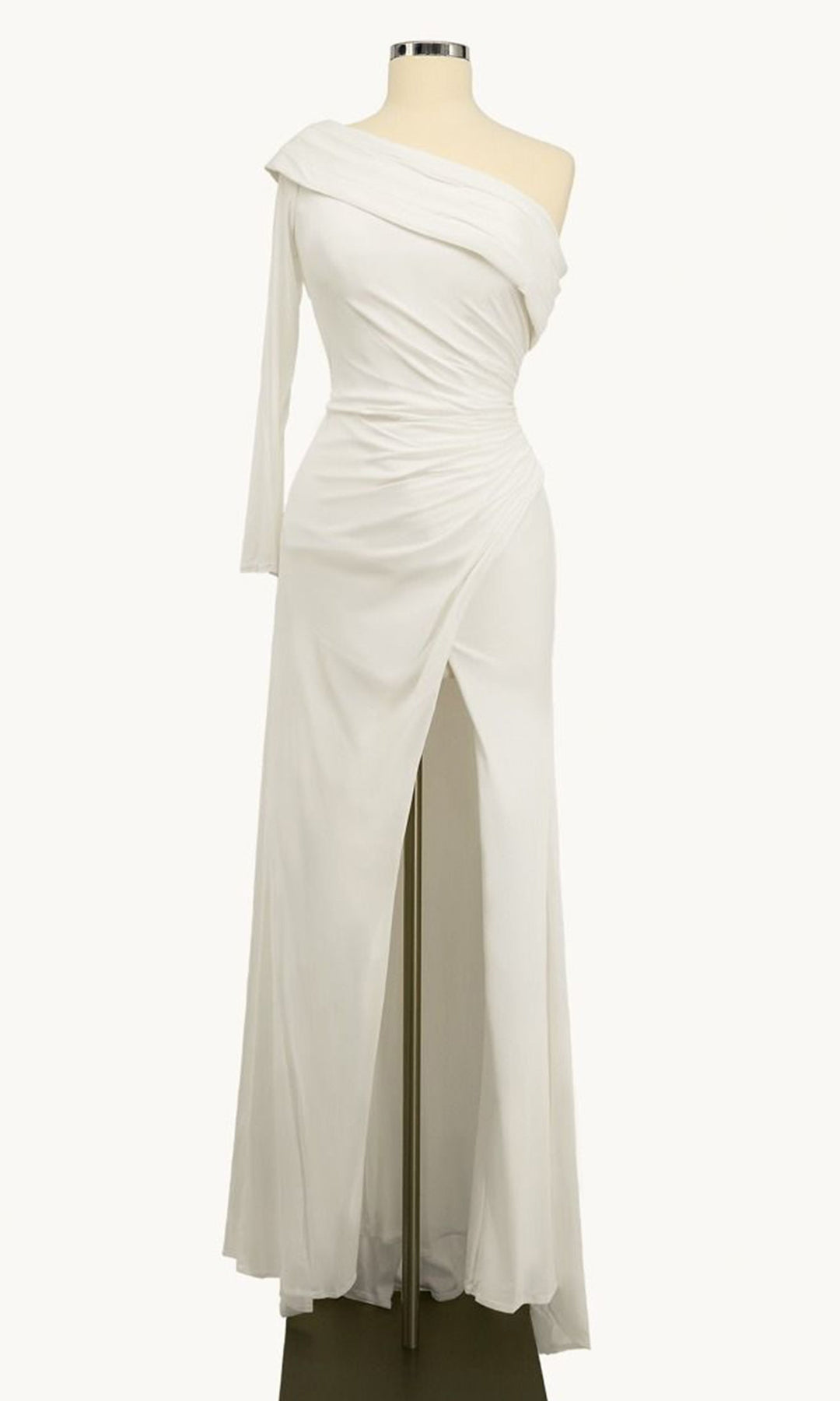 Amoris by Ladivine T808 Long Sleeve Ruched Dress