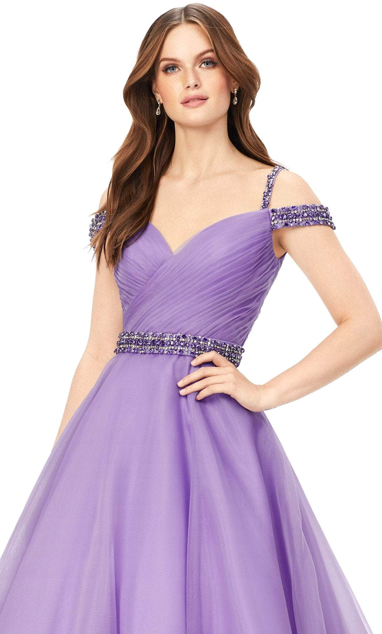 Ashley Lauren 11221 - Off-Shoulder Sweetheart Neck Ballgown Special Occasion Dress