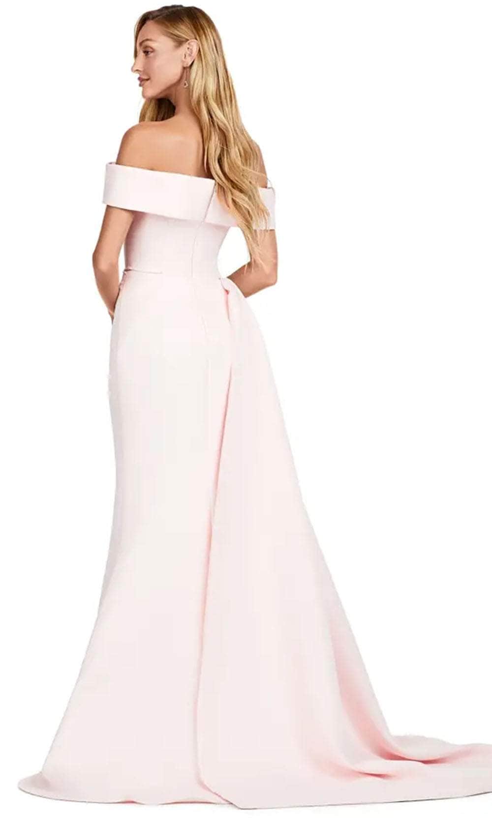 Ashley Lauren 11425 - Off-Shoulder Mermaid Satin Gown Evening Dresses