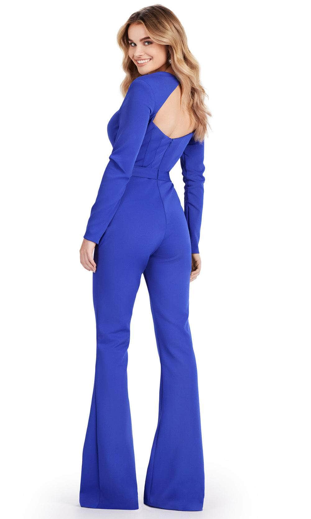 Ashley Lauren 11530 - Square Neck Scuba Jumpsuit Special Occasion Dresses